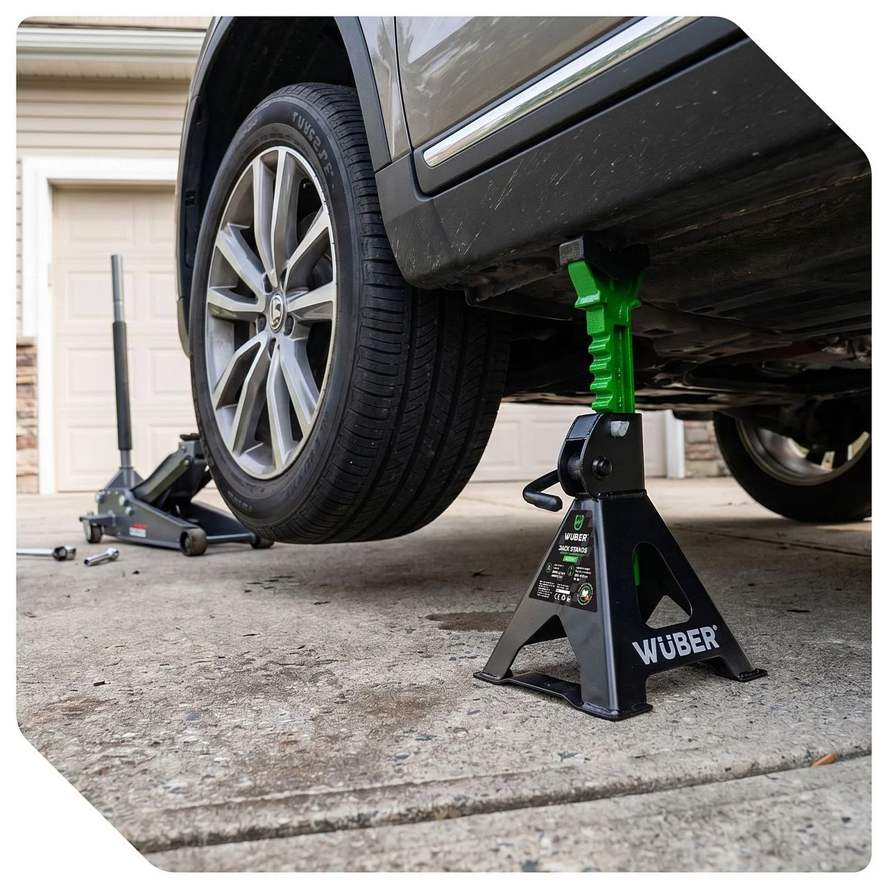 Axle Stands 3 t 285-415 mm 2 pcs