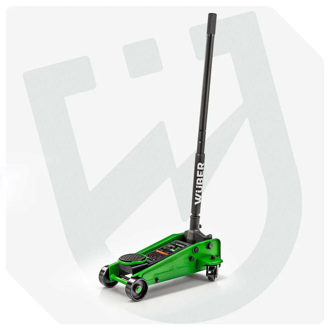 Low-profile garage jack 3 t, 140-460 mm