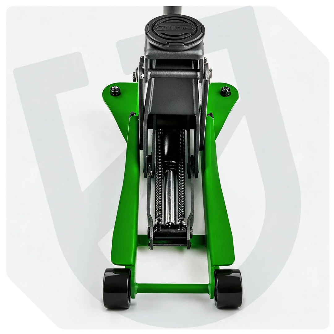 Low-profile garage jack 5000 kg, 112-505 mm