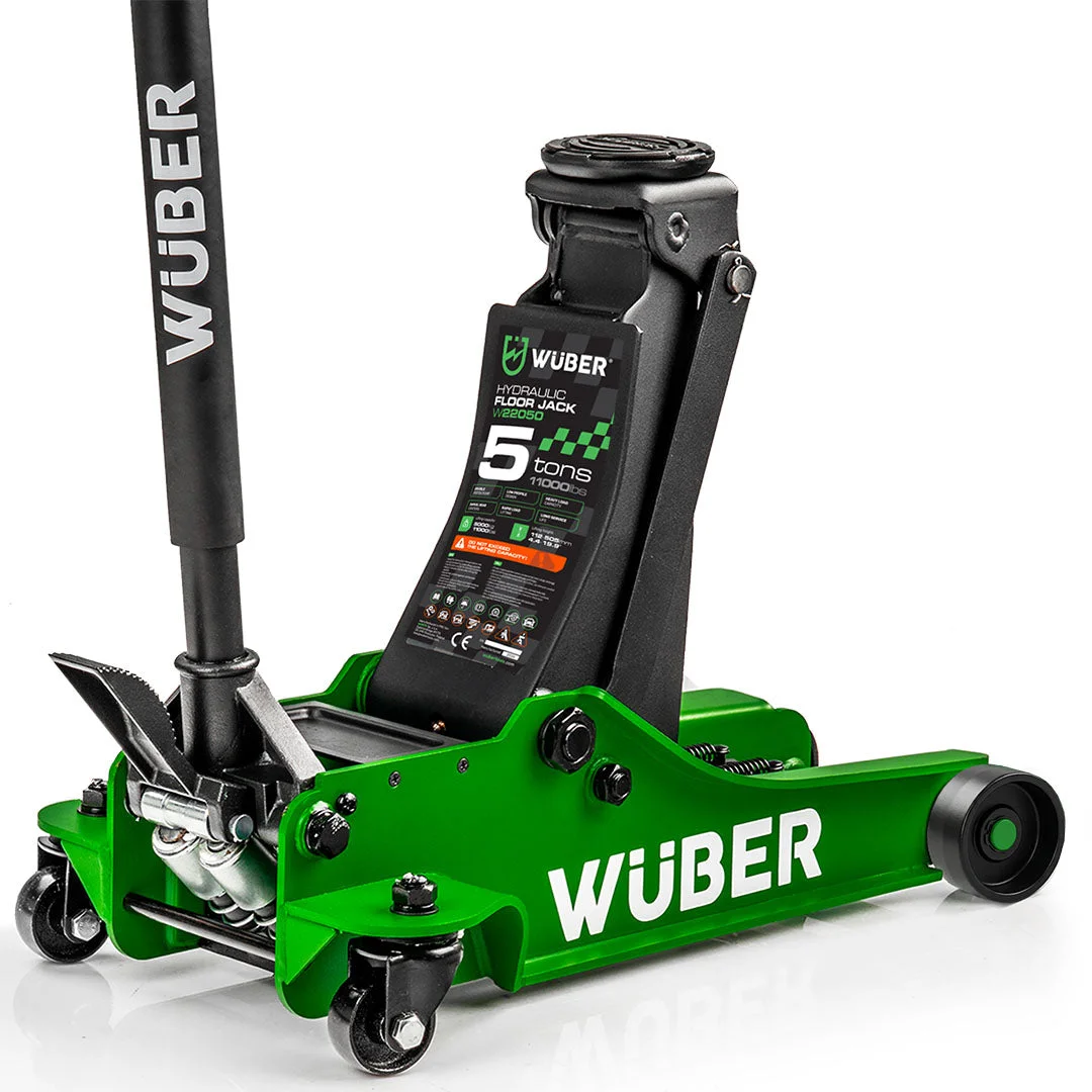 Low-profile garage jack 5000 kg, 112-505 mm