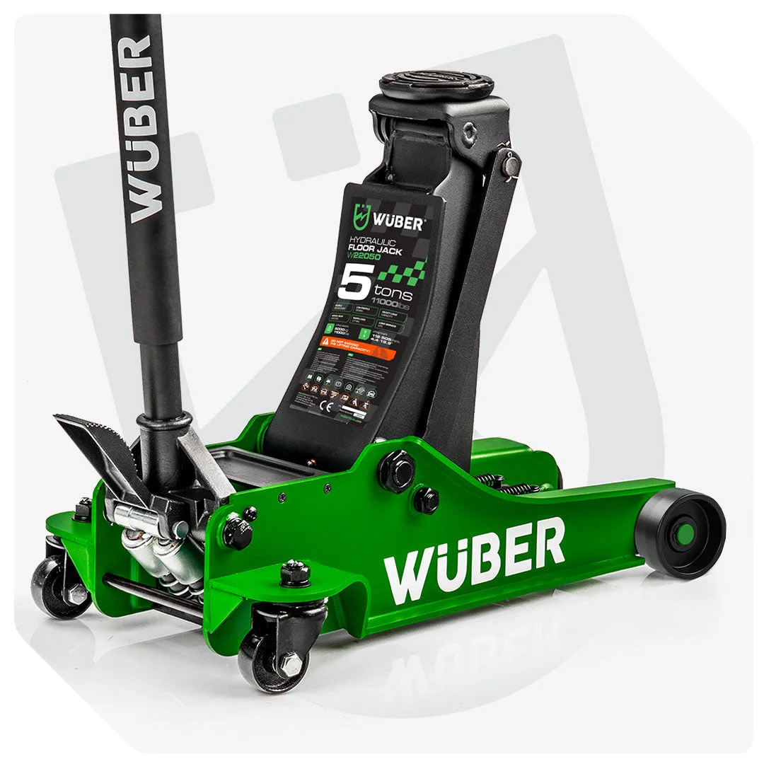 Low-profile garage jack 5000 kg, 112-505 mm