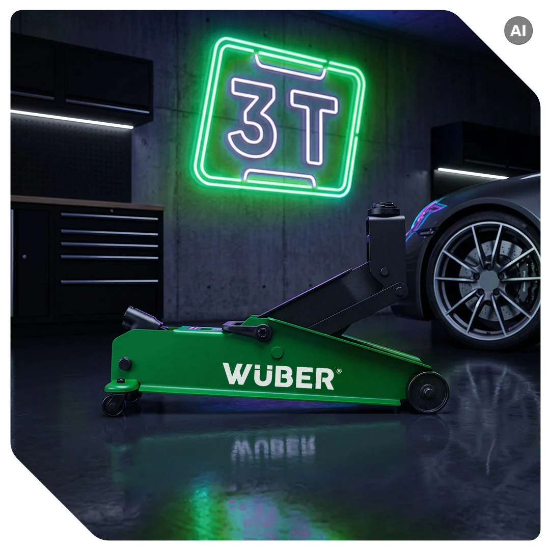Garage Jack 3 t, lifting range 192–533 mm