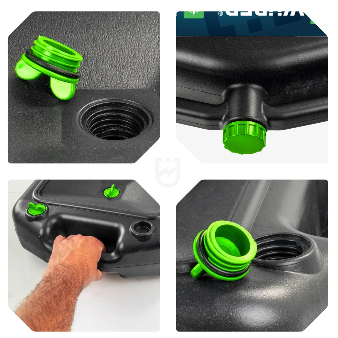 Oljeuppsamlare 8 l, 2-pack