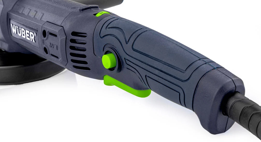 Angle Grinder 1200 W 125 mm, Variable Speed + 10 Discs