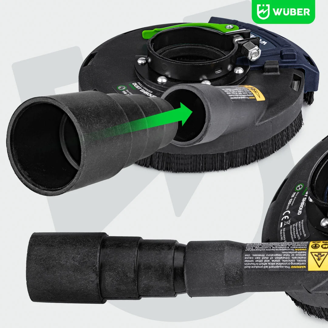 Angle grinder dust shroud 115-125 mm, M14