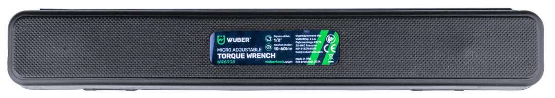 Torque Wrench 1/2" 10-60 Nm with Certificate