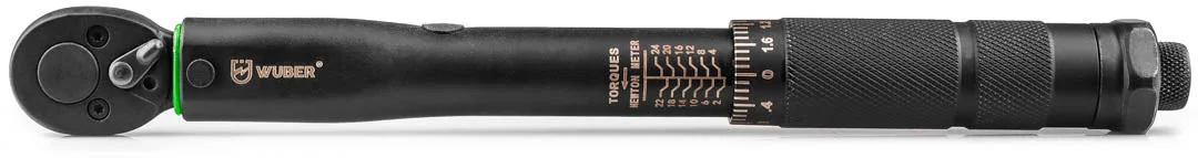 Momentnyckel 1/4" 2-24 Nm med certifikat