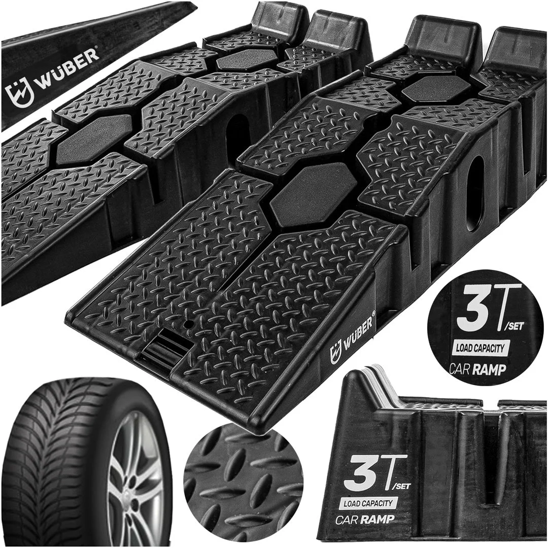 Car Ramps HDPE 3000 kg, 2 pcs