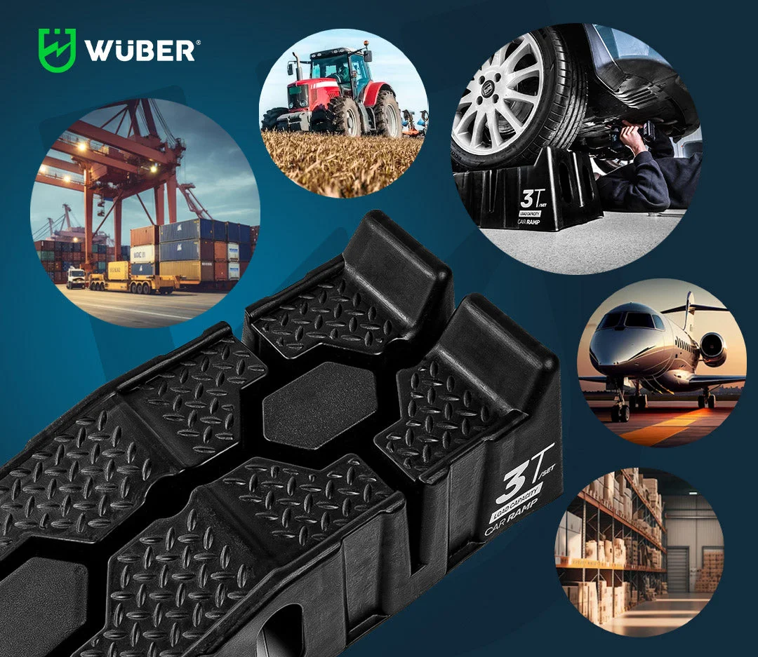 Car Ramps HDPE 3000 kg, 2 pcs