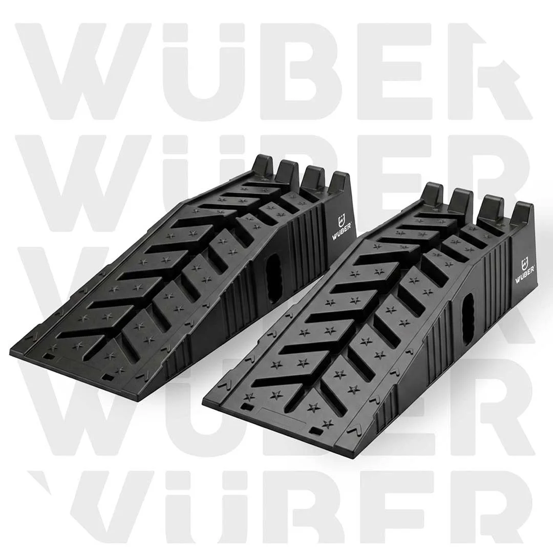 Bilramper 8 t, 2 st, cellstruktur, 280 mm bredd